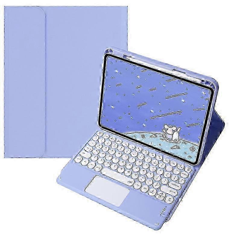 مفاتيح مستديرة بلون الحلوى بلوتوث لوحة مفاتيح جلدية مع لوحة لمس مفاتيح مستديرة مع لوحة لمس 2025