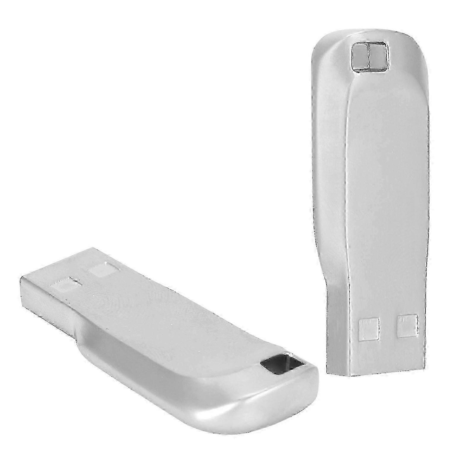 Flash Drive Metal Portable Uncovered 2.0 USB Thumb Memory Stick for Information Storage Data Transmission 2025