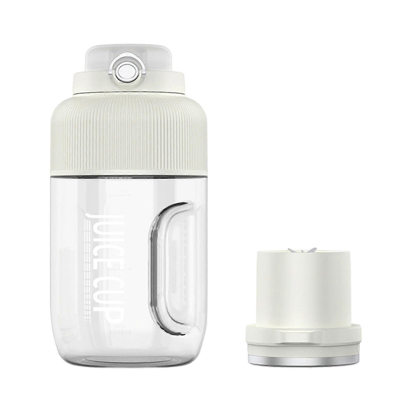 Powerful Mixing Device 1200ML Fruit Juicing Tool Large Juicing Machine Juices Maker Suitable for Indoor and Outdoor Use  White