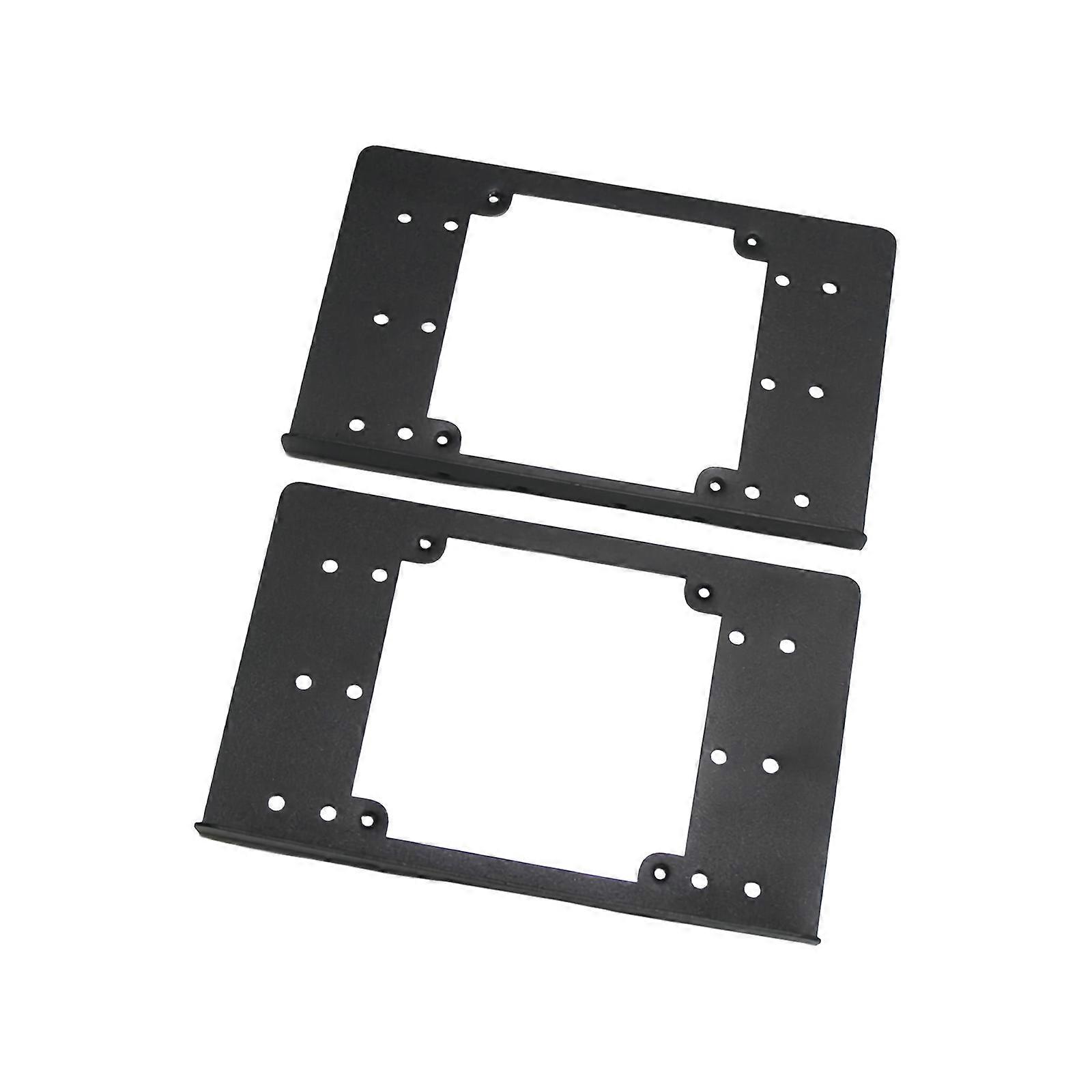 Space Saving Metal Fan 3.5in Hard Disk Mounting Bracket For Enhances Computer Case Ventilation And Heat Dispersion Multicolor