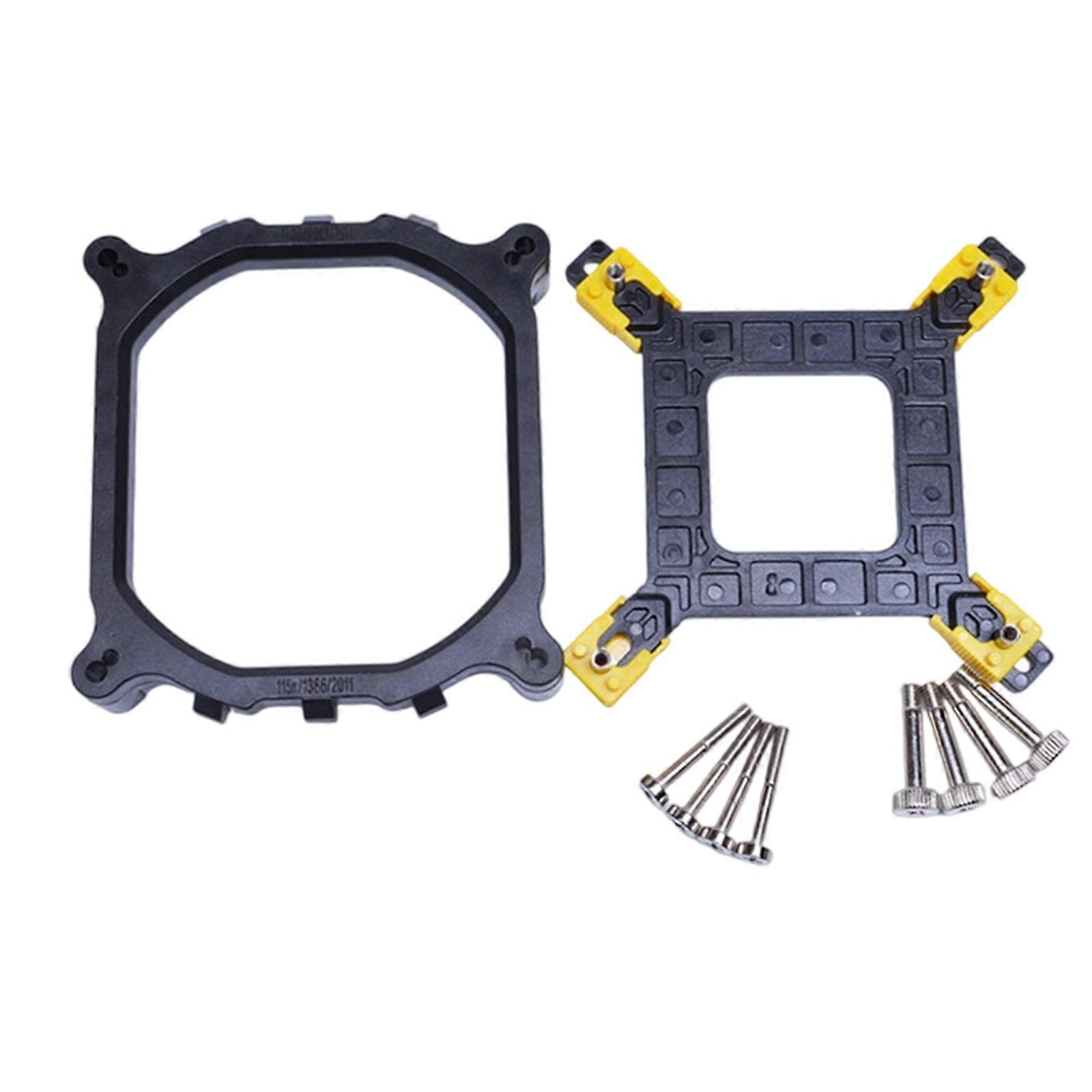 Flexible Mainboard Mounting Set Backs 115X three 2011 CPU Outlets Reinforced ABS Frame Thermoregulation Multicolor