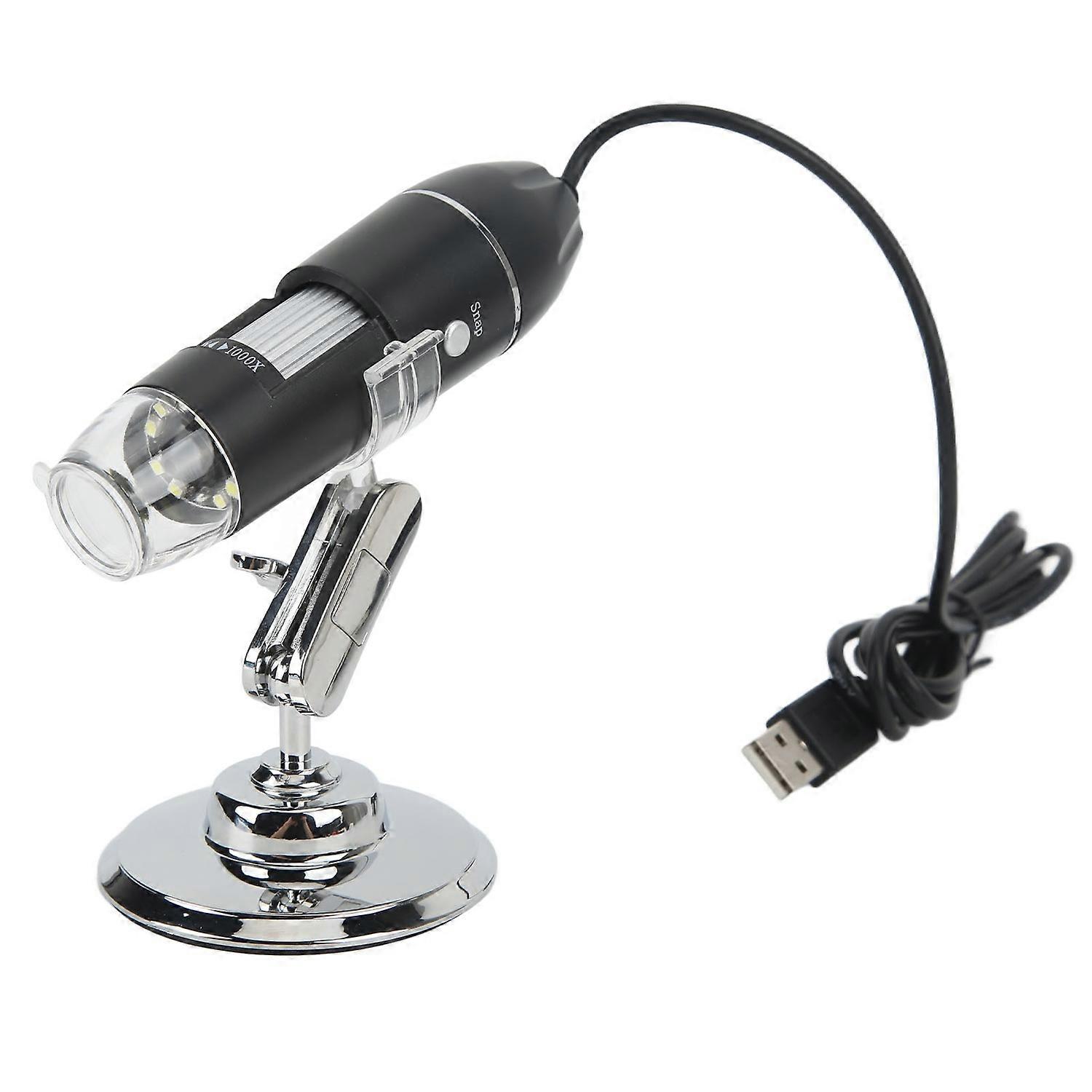 Digital Microscope 1000X USB 640x480 Clear Image Video Camera for Repair Processing