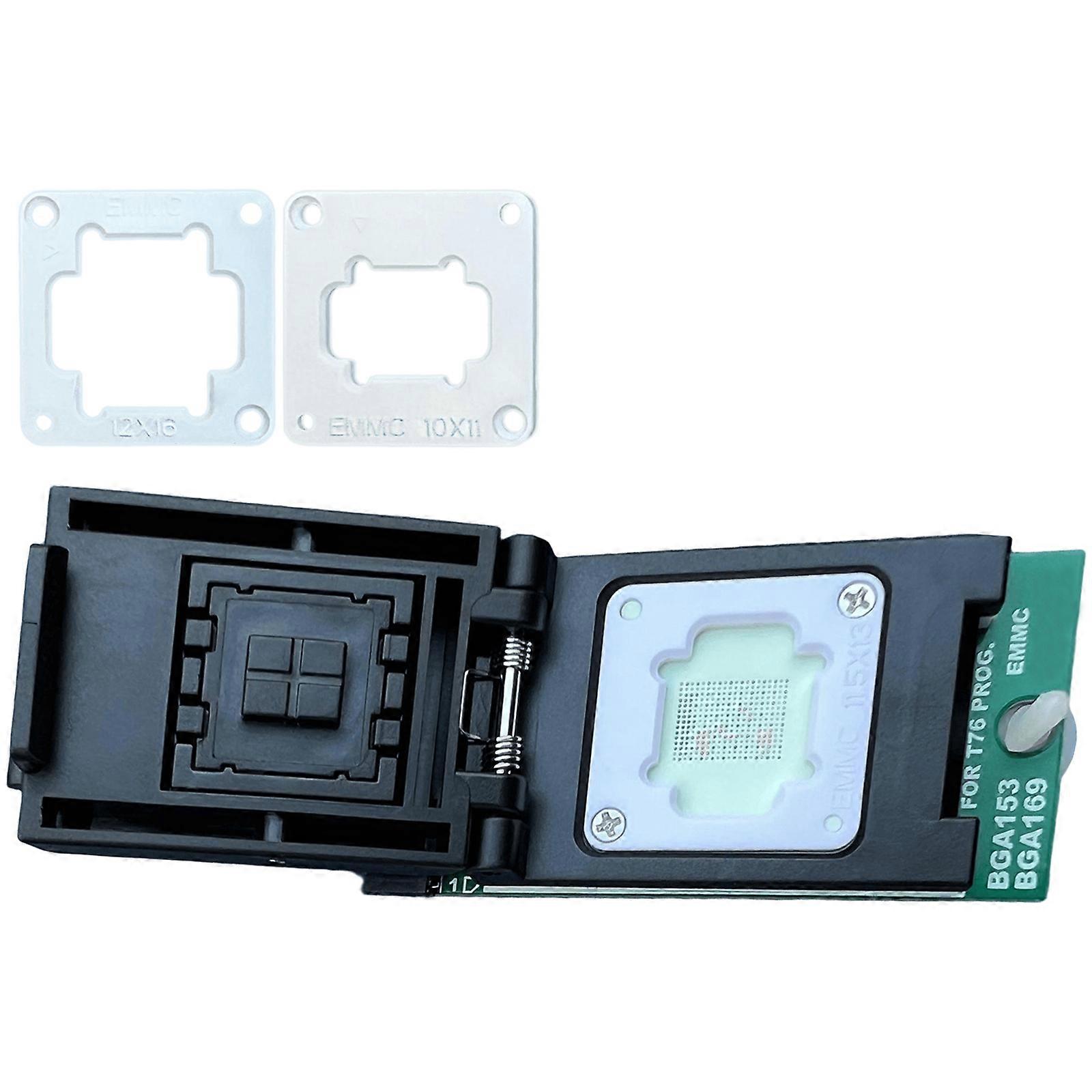 BGA153 BGA169 Adapter Socket Reliabled Contact for T76 Programmers Replaceable Probes Multicolor
