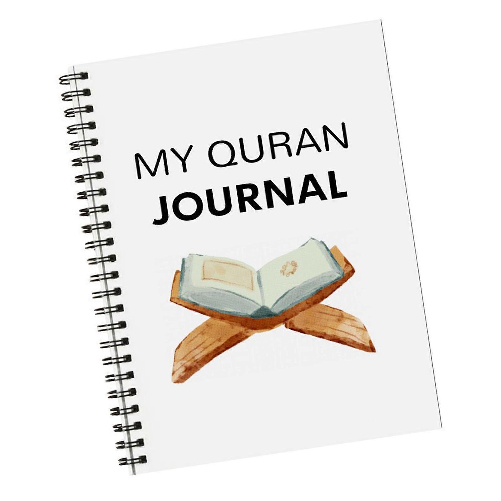 Quran Study Notebook Planner Twin Coil Binding Study Planner Quran Reading Tracking Journal For Scheduling Planning Multicolor