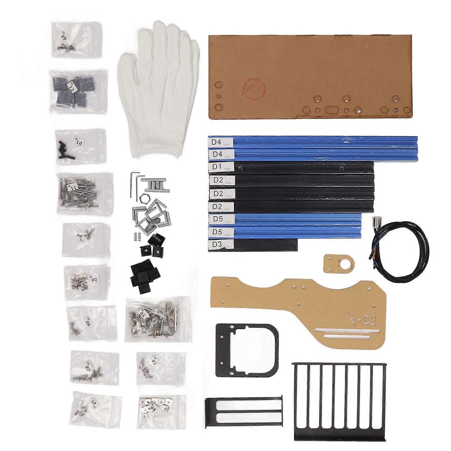 Computer Open Case Bracket Excellent Heat Dissipation Vertical Aluminum DIY Frame ATX MATX ITX Open 