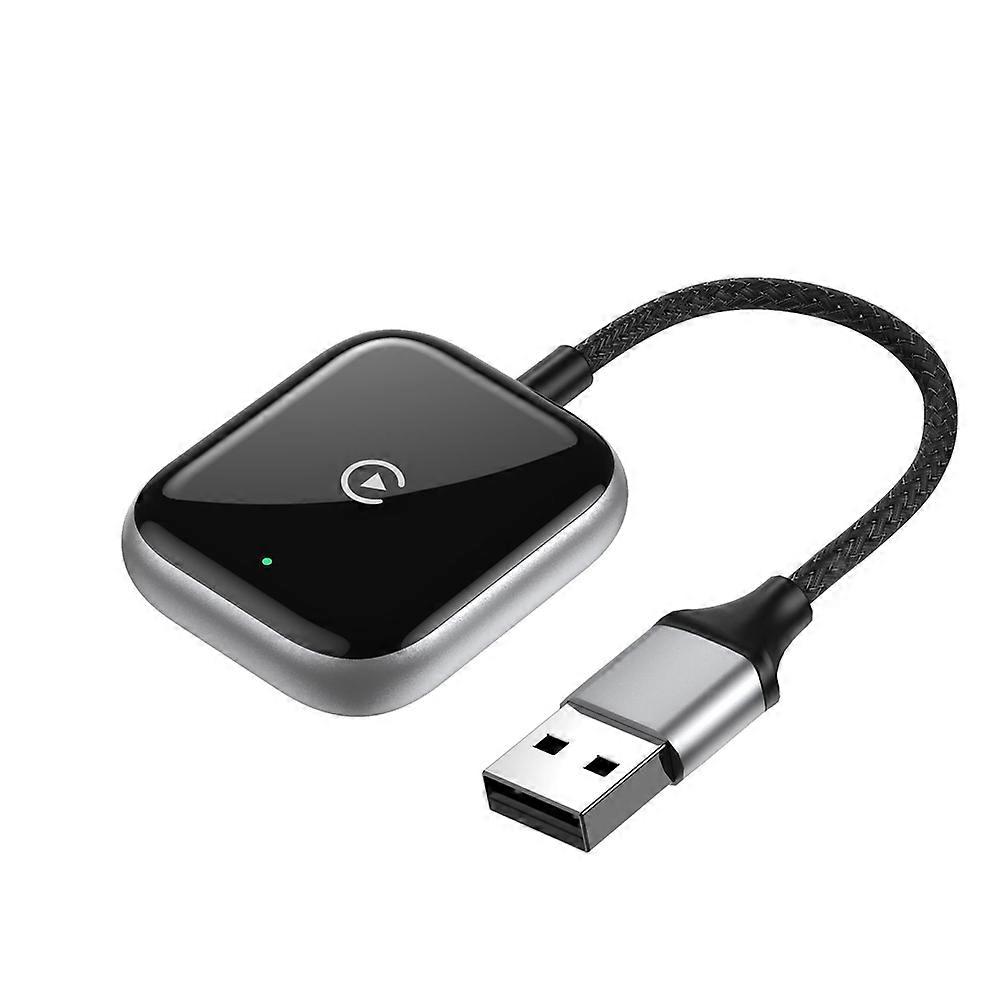 2in1 Wireless Carplay Android AUTO Adapter Voice Control Smart AI Box WiFi & Bluetooth Wired CarPlay to Wireless Carplay