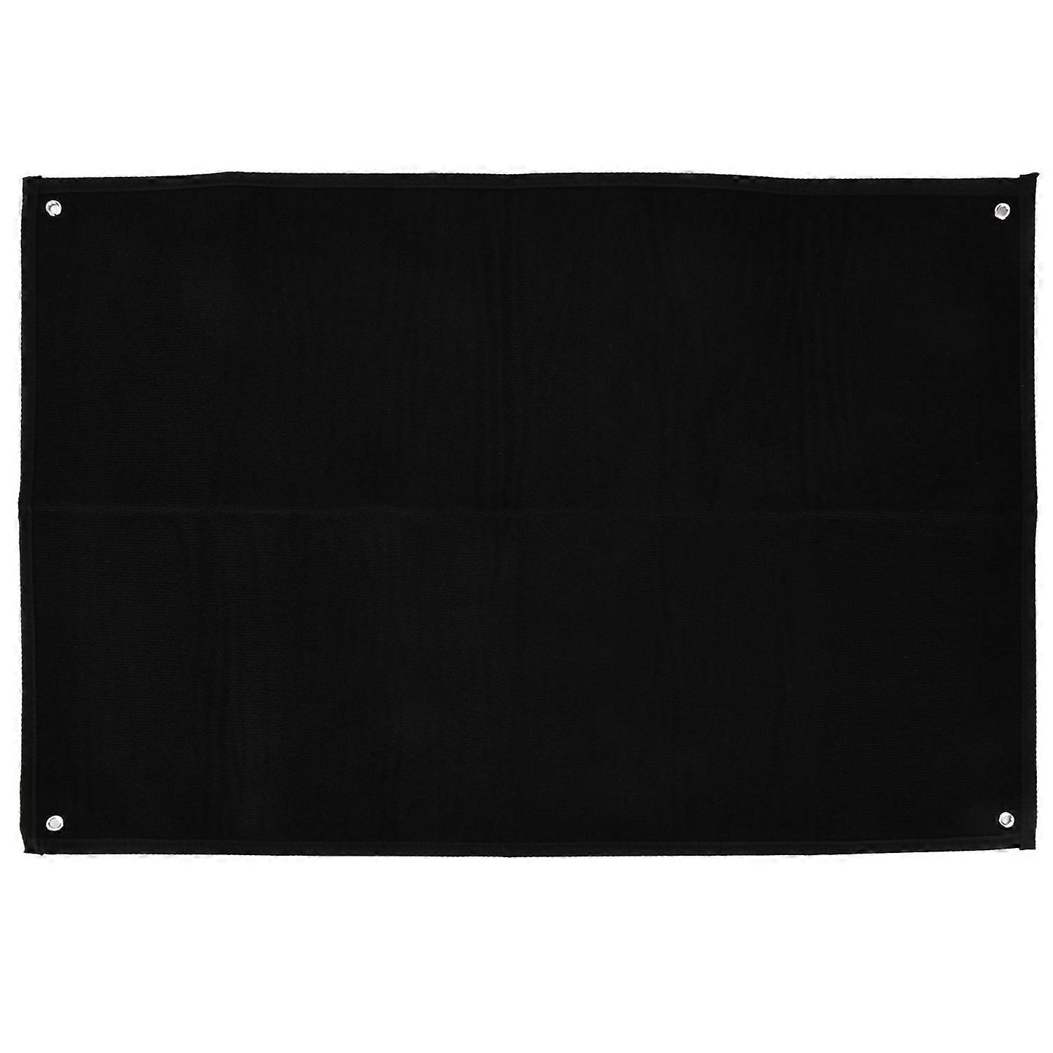 Military Patch Collection Display Panel Wall Hanging Holder for Morale Hook and Loop EmblemsBlack