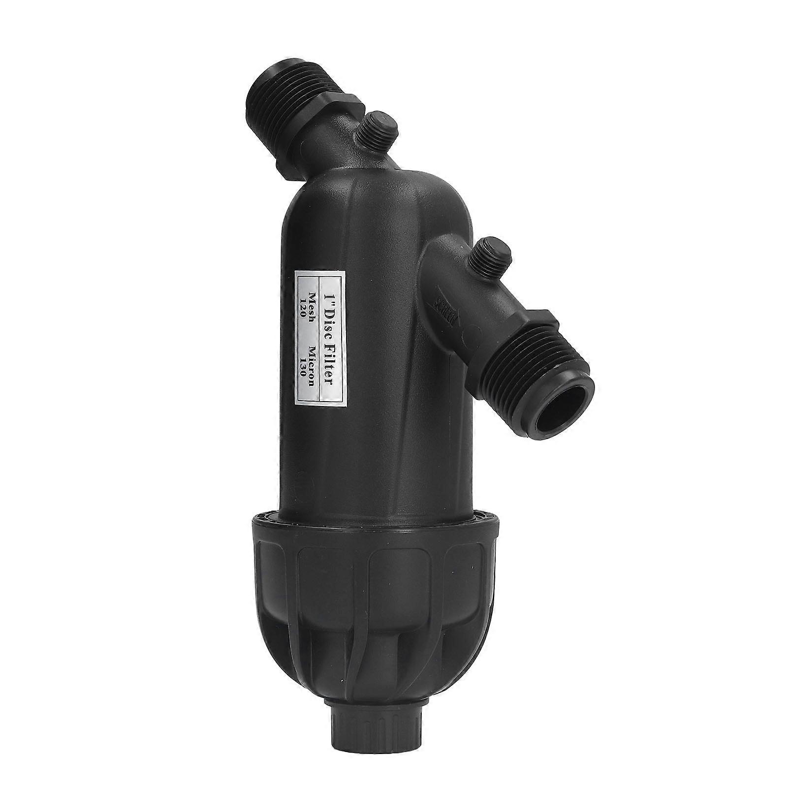 Irrigation Filter Lamination G1 External Thread 120 Mesh 8Bar Maintenance Cost Spray System Filter