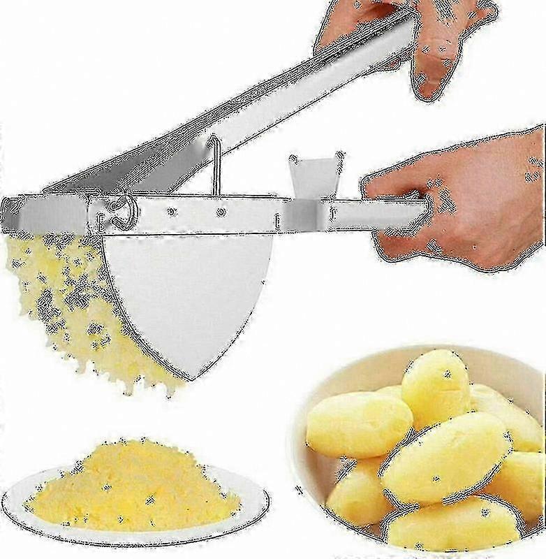 Durable Stainless Steel Tool for Mashing Potatoes Efficiently