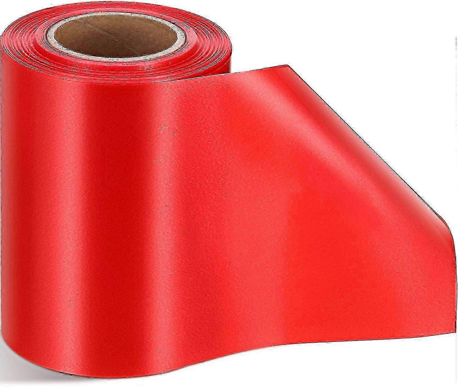 Poly Satin Outdoor Ribbon with Aspidistra Leaf Pattern - Ideal for Easter Decor