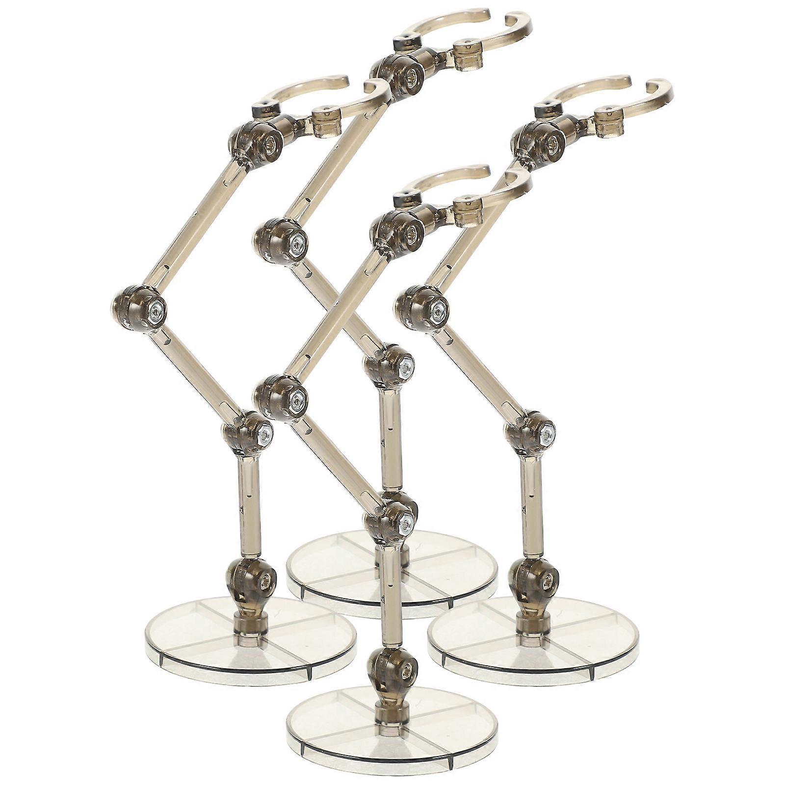 Figure Holder Action Figure Display Stand for 16Pcs Plastic Model Rack