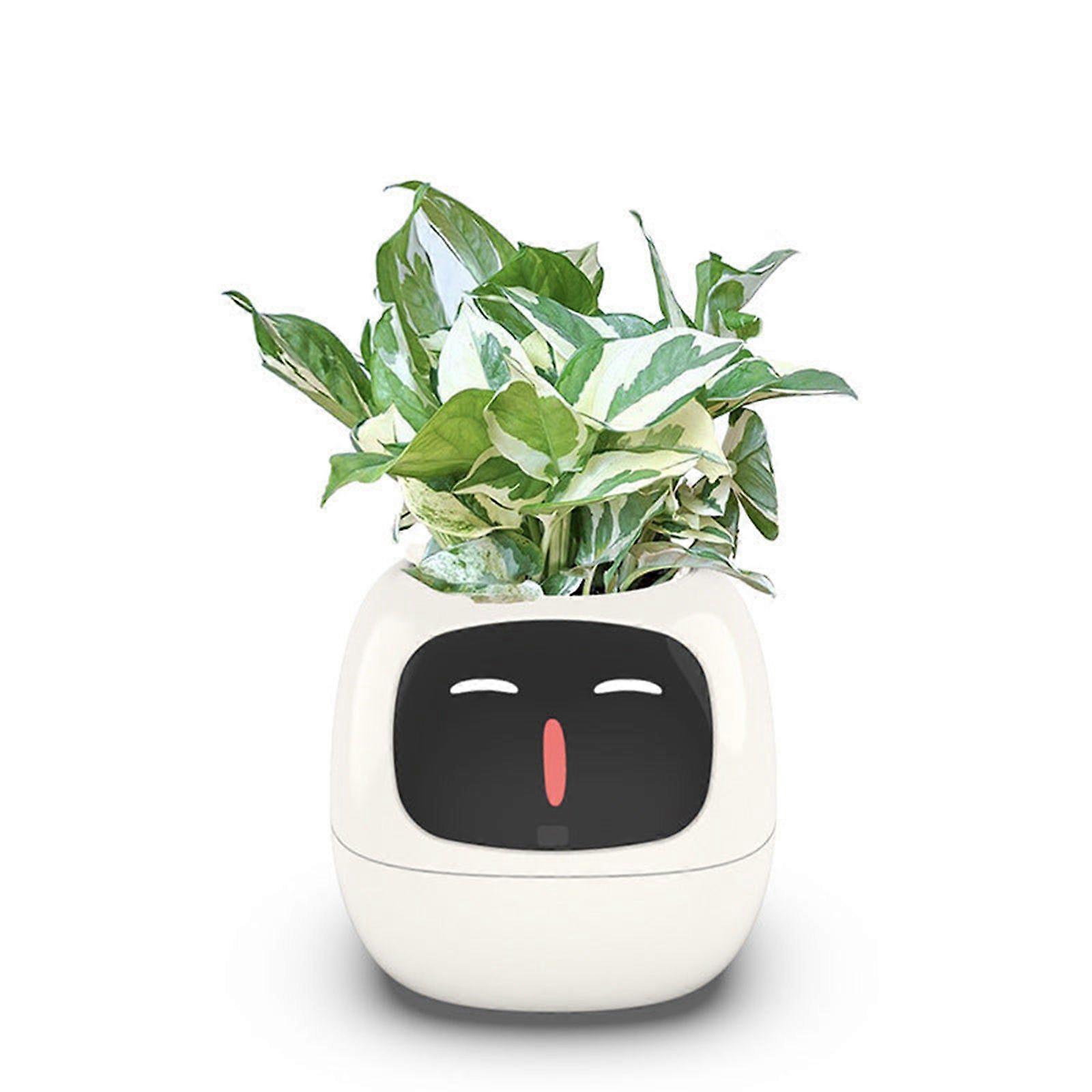Smart Flowerpots,Smart Pet Planter,Ai Planter,Intelligent Flowerpots,Multiple Expressions