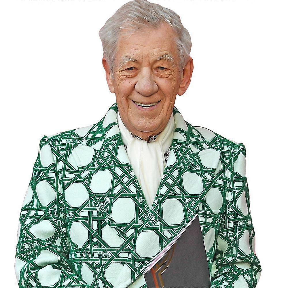 Ian McKellen (Groene Jas) Half Body Buddy Cutout