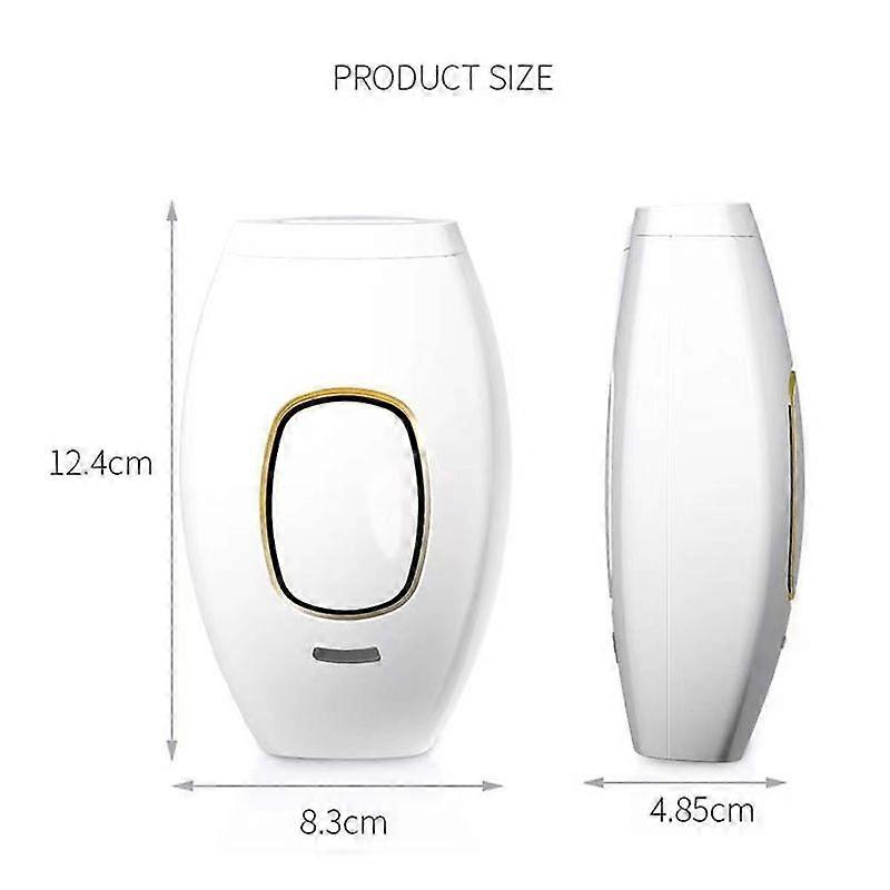 5-Level-Laser Bikinis Pulses Epilator Painless White EU Plug