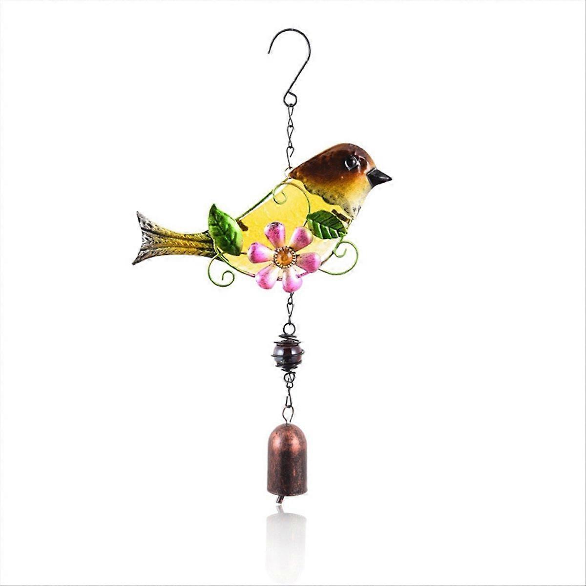 Bird Wind Chimes for Outside,Wind Chime Hanging Ornament,C