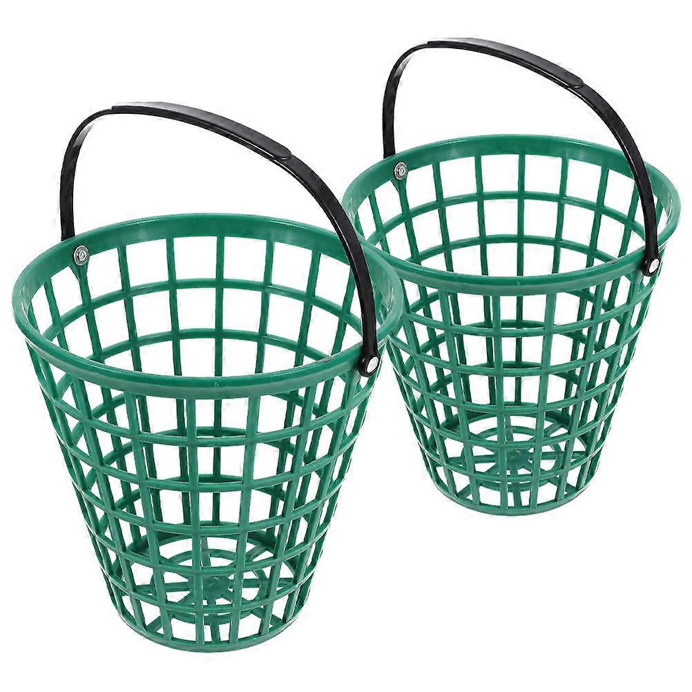 Golf Ball Basket Holder for Organizing 2Pcs Portable Storage