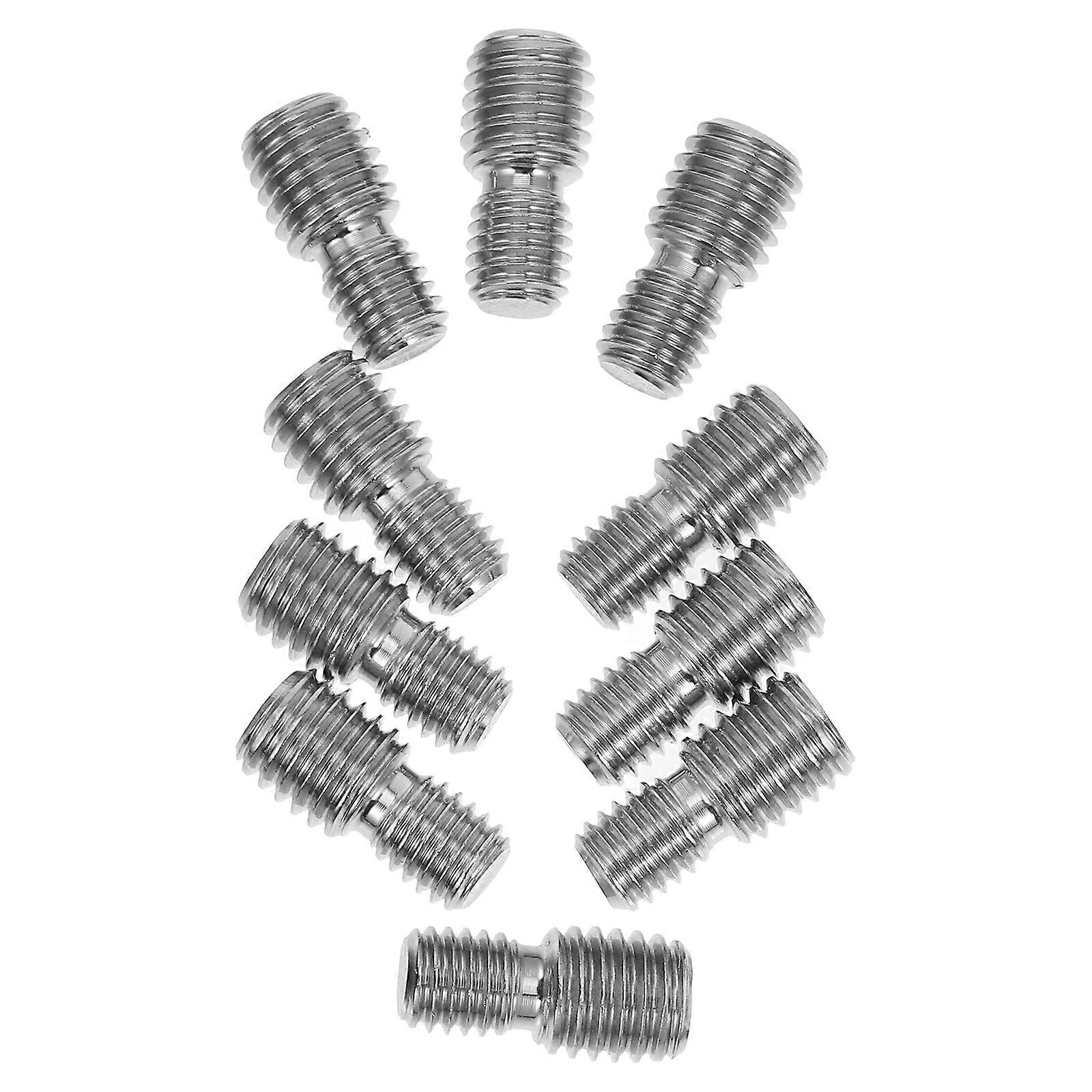 Stainless Steel Conversion Screws Threaded Bolts Adapter 10Pcs Pack