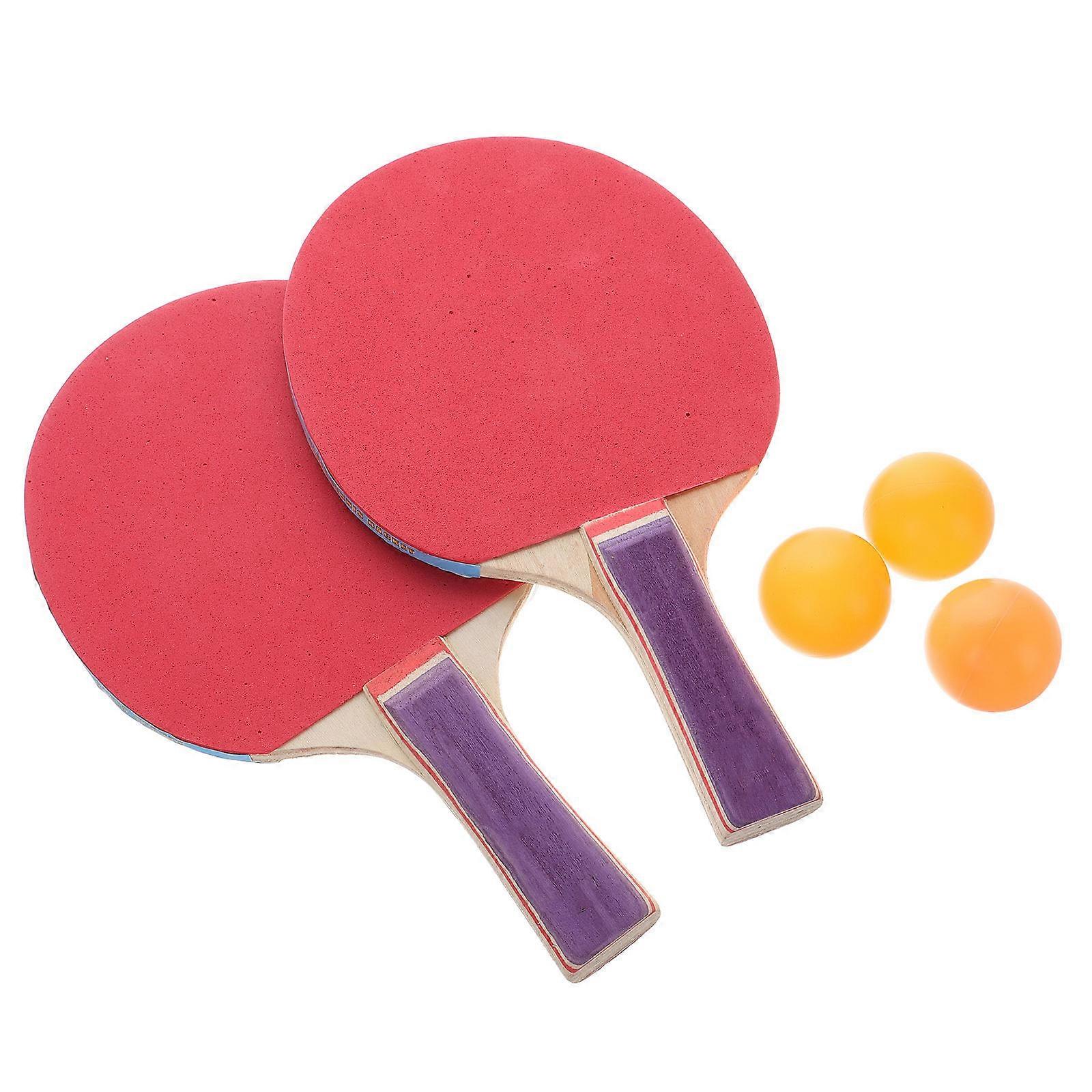 Table Tennis Racket Set Horizontal and Straight Racket for Sport 9Sets