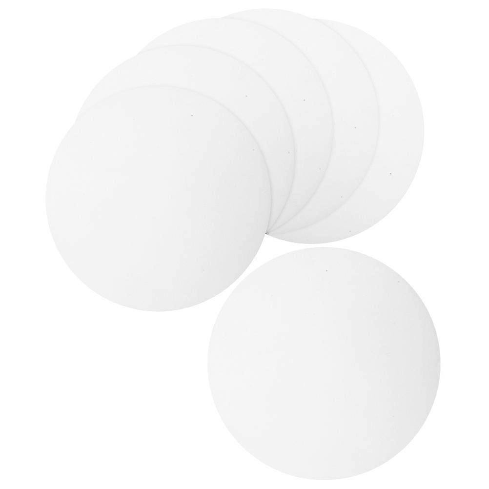 White Downlight Fixture Diffuser Sheet for Anti- 6Pcs Set