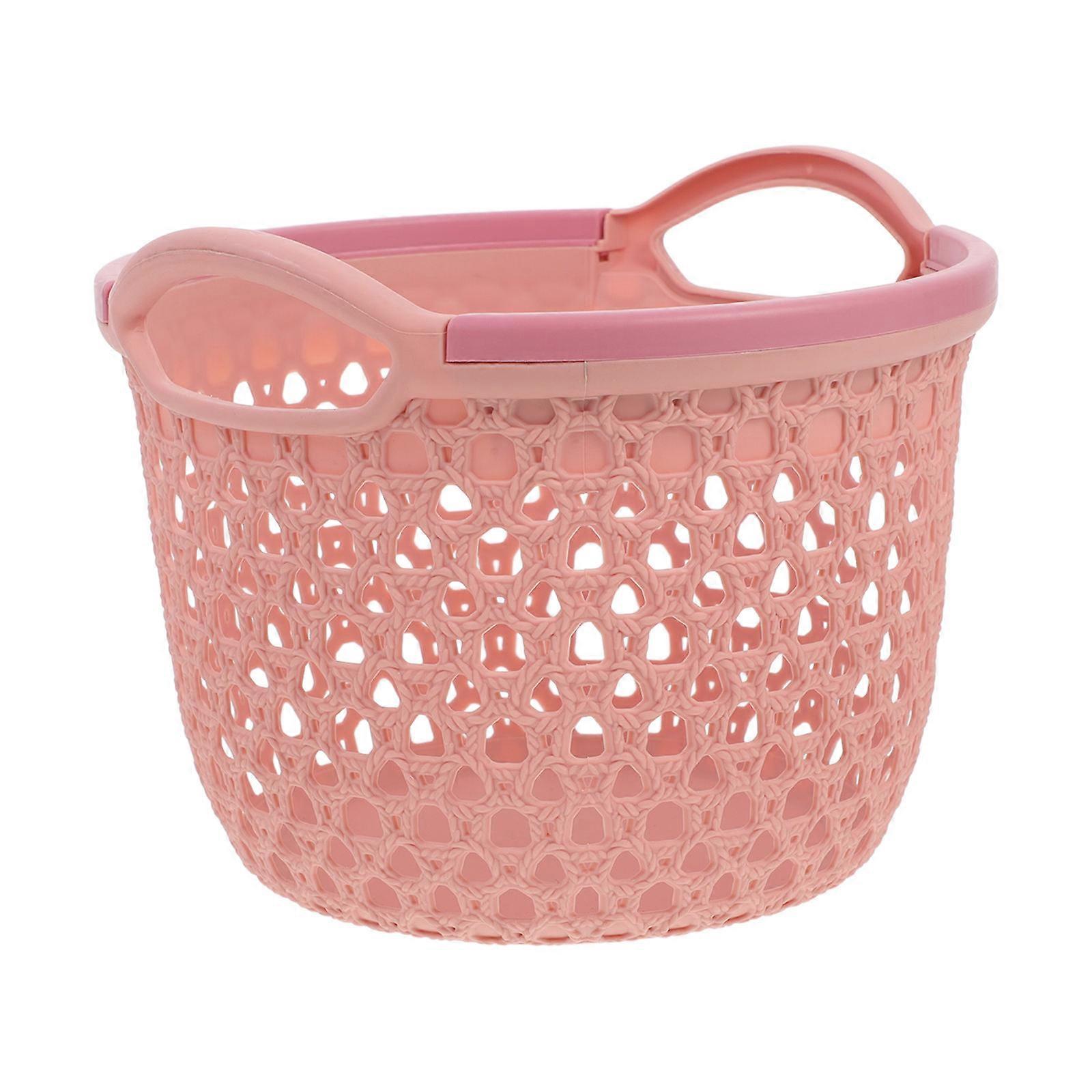 Simple Rectangular Storage Basket For Classroom Bathroom Nursery 25.80X25.50X20.60CM Functional 3Pcs