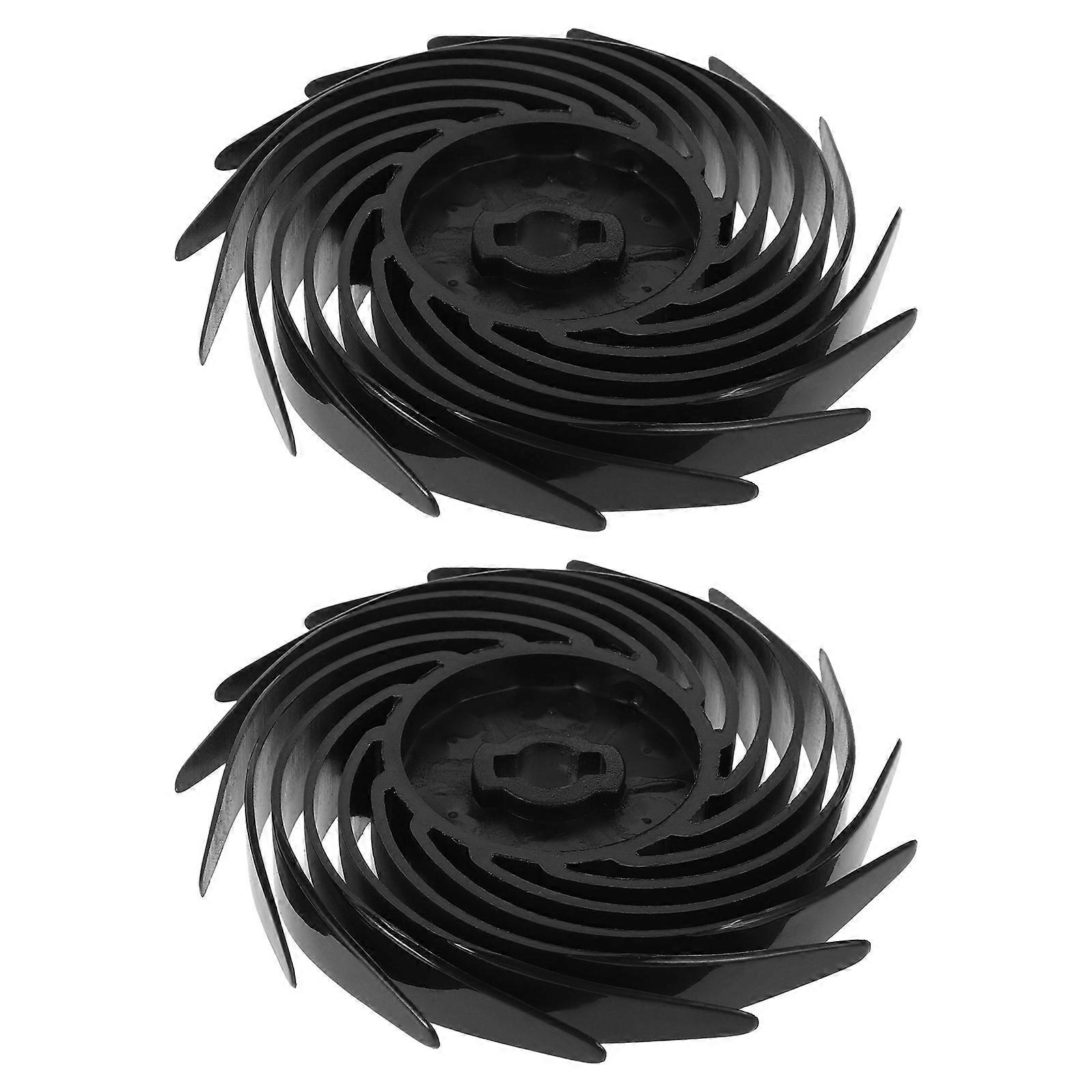 Cash Counting Machine Replacement Wheel Plastic Black for Home Use Ensures Accuracy and Stability 2pcs