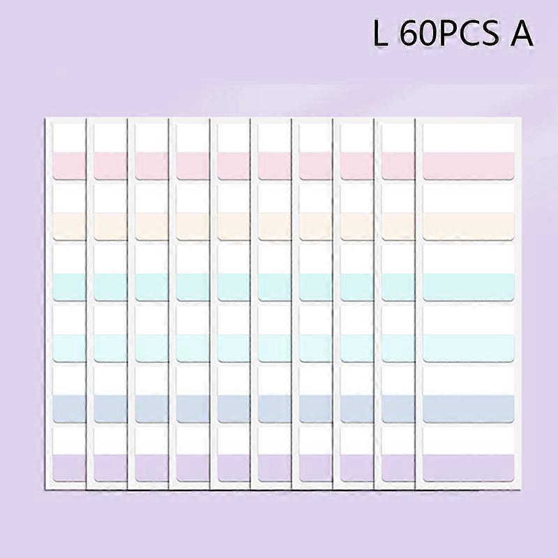 60/120/240 PCS Multicolor Sticky Writable Repositionable Index Tabs Flags for Pages Book Markers Reading Notes