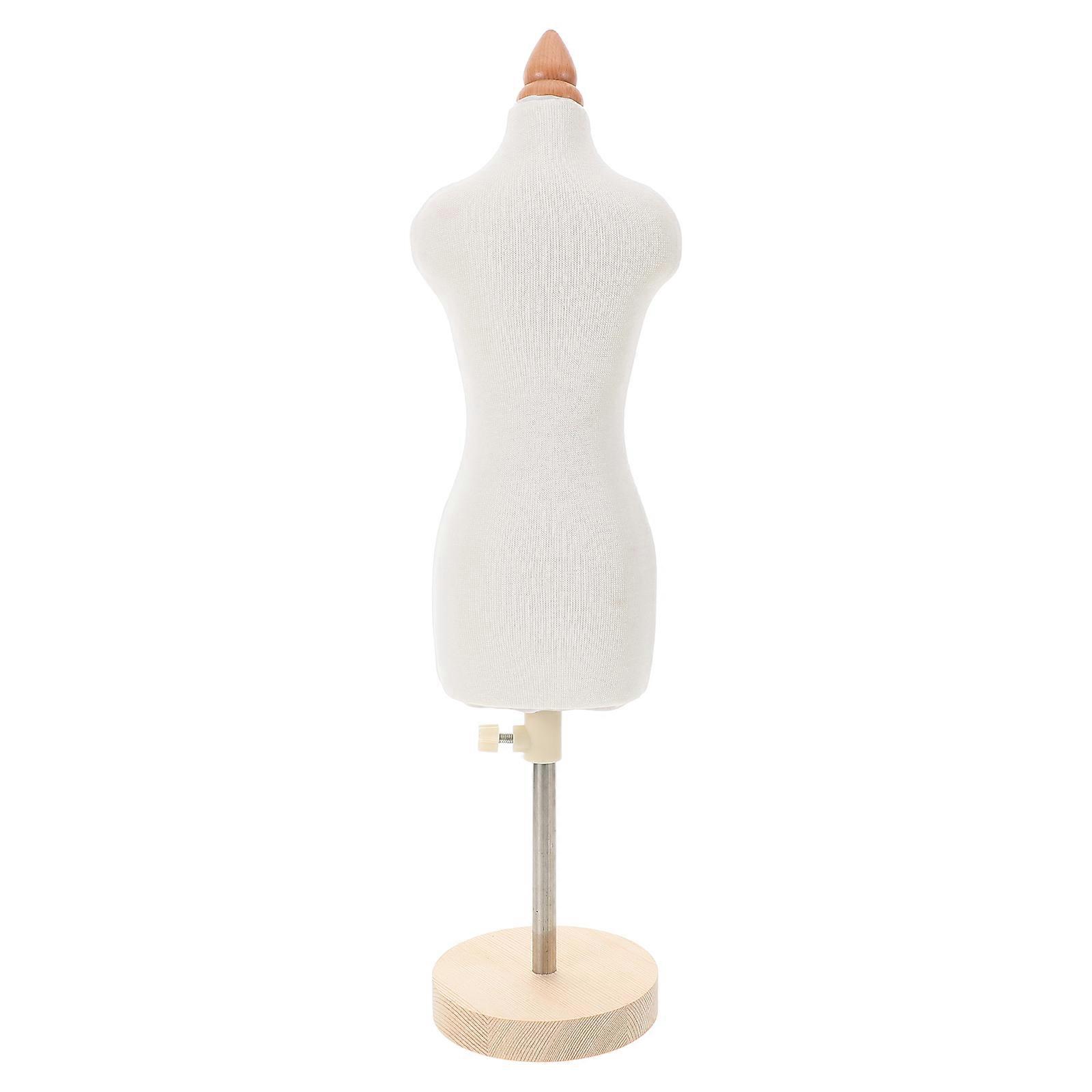 Miniature Dress Form for Sewing with Adjustable Stand Mannequin