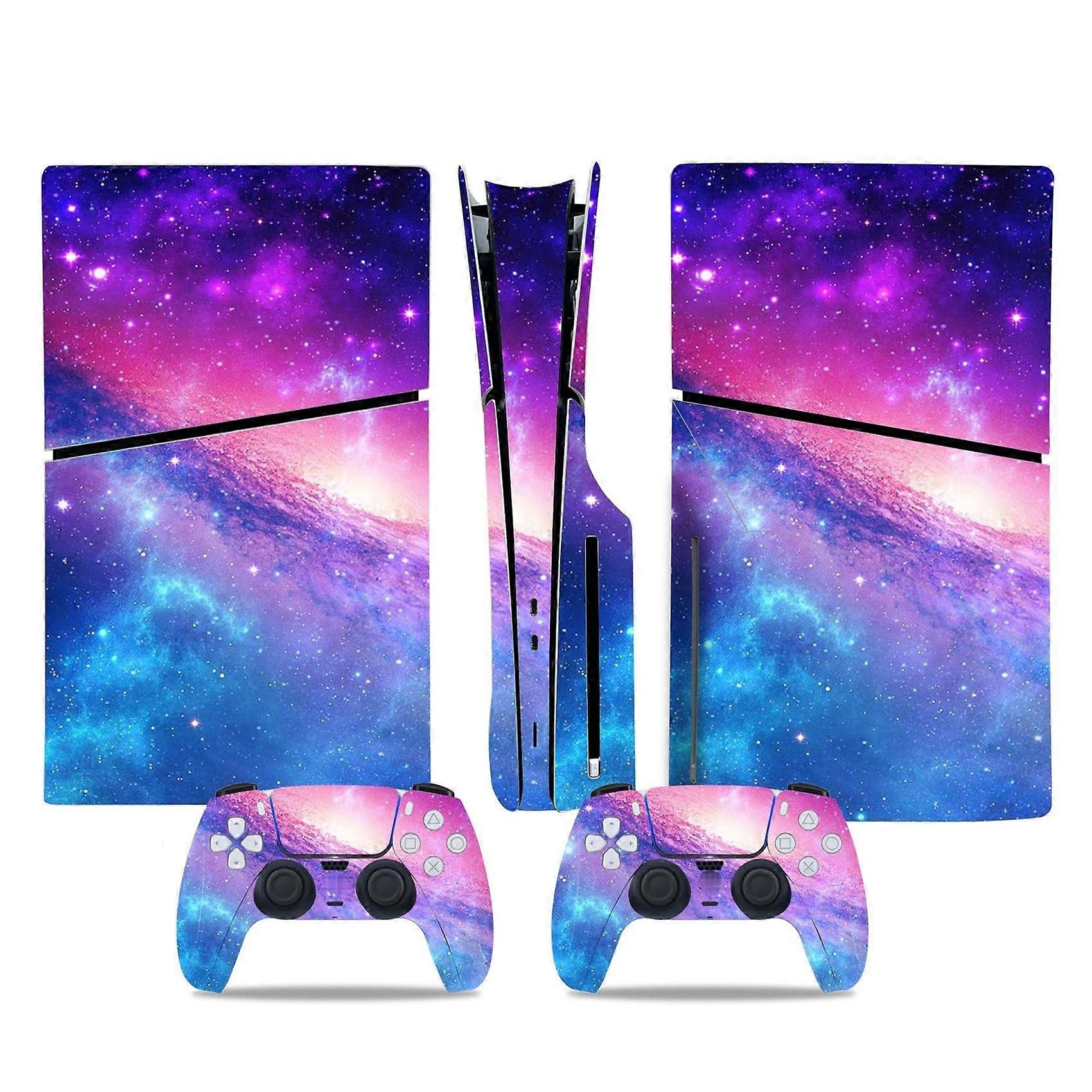Anti Scratch For PS5 Slim Skin Disc  Digital Edition Vinyl Cover Skins For Console  Controller Scratch Resistant 99098
