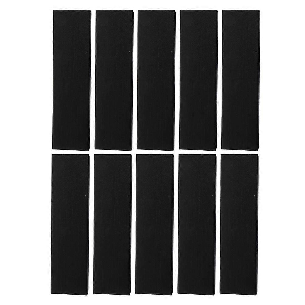 Pen Box Elegant Black Flip Top for Storage 10Pcs Present Pen Case