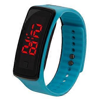 Montre LED pour enfants avec bracelet en silicone, idéale pour les activités de plein air. Parfaite pour les activités extérieures.