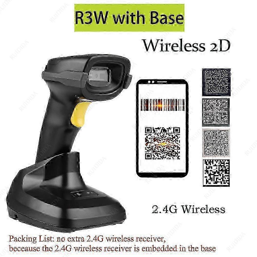 2025 Code Reader Scanner 1D/2D Handheld Barcode Scanner QR 2D Scanner Bar Reader Portable qr Scanner USB Code Scanner PDF417 DM Code