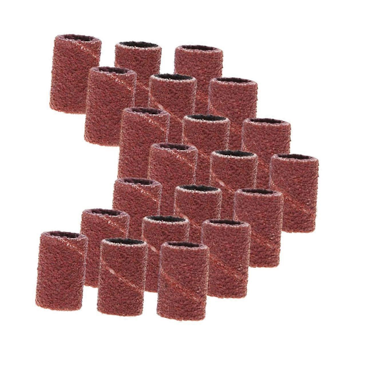 100pcs Nail Drill Bits Sanding Bands for Precise Nail Shaping and SalonQuality Finish