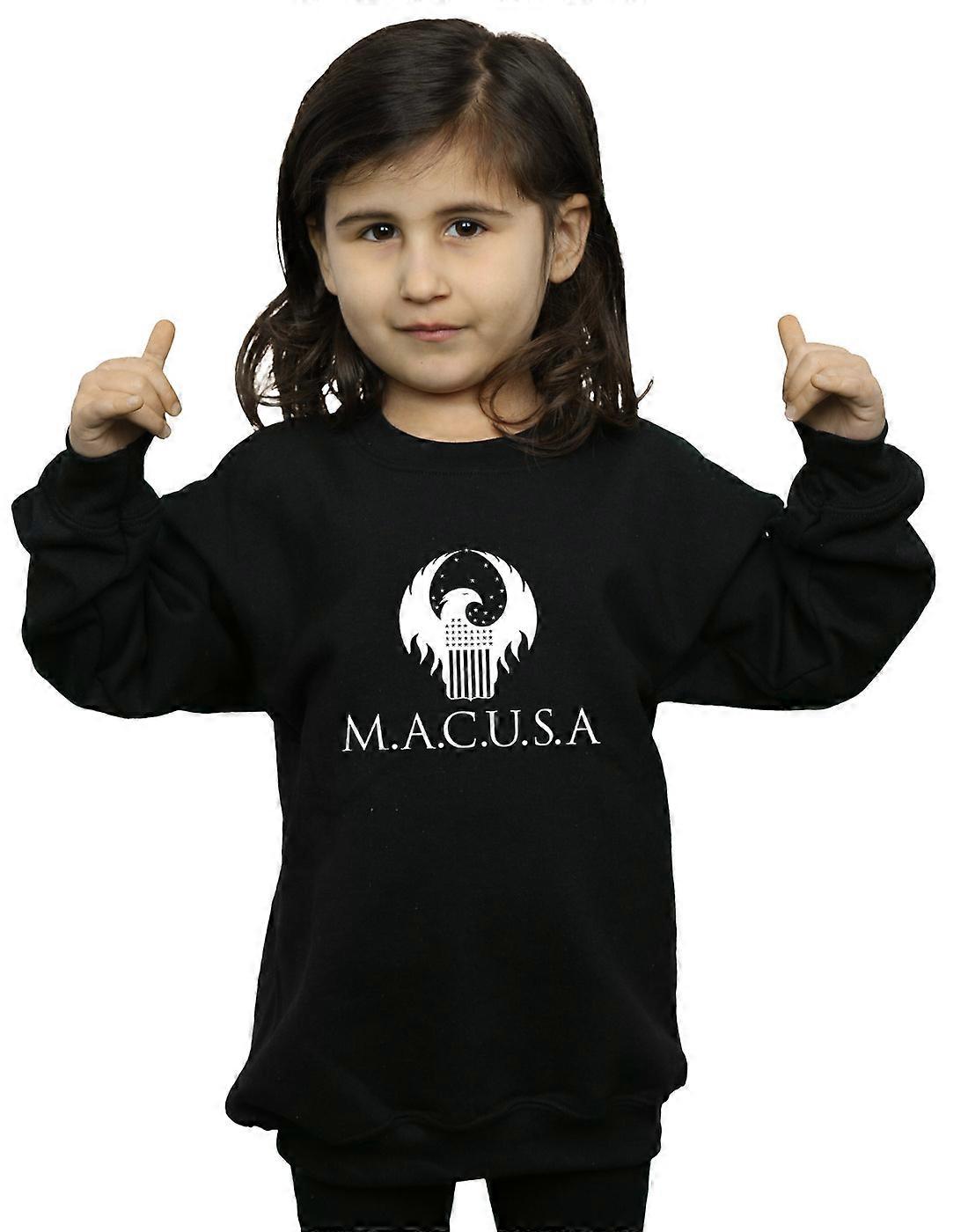 Fantastiska vidunder flickor MACUSA Logo tröja