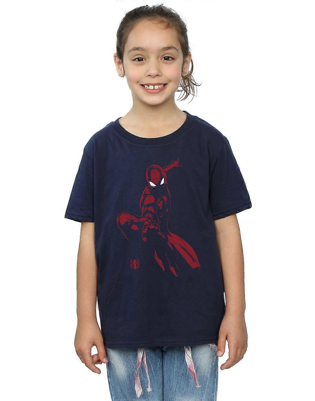 Marvel Girls Spider-Man Shadow T-Shirt