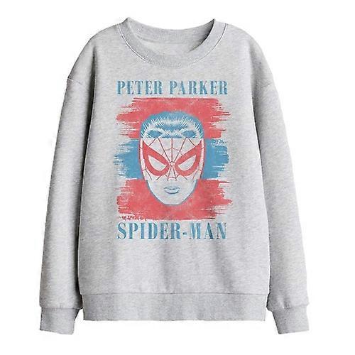 Spider-Man Childrens/Kids Peter Parker Stripes Sweatshirt