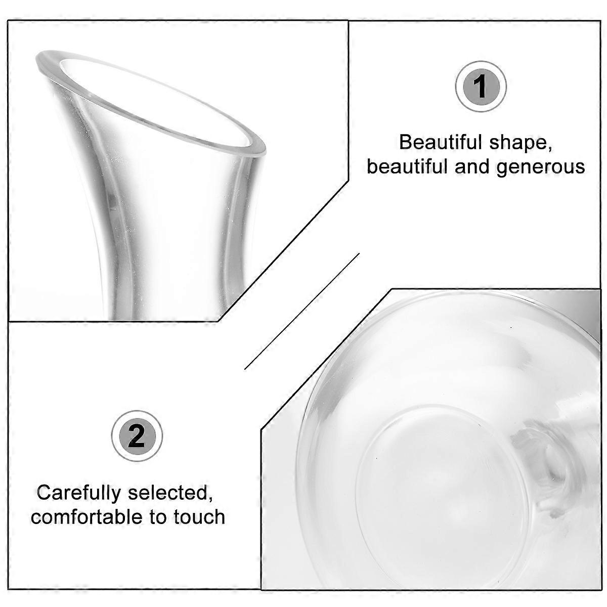 1Pcs Fast Wine Decanter Glass Distributor for Wine Use Practical Transparent