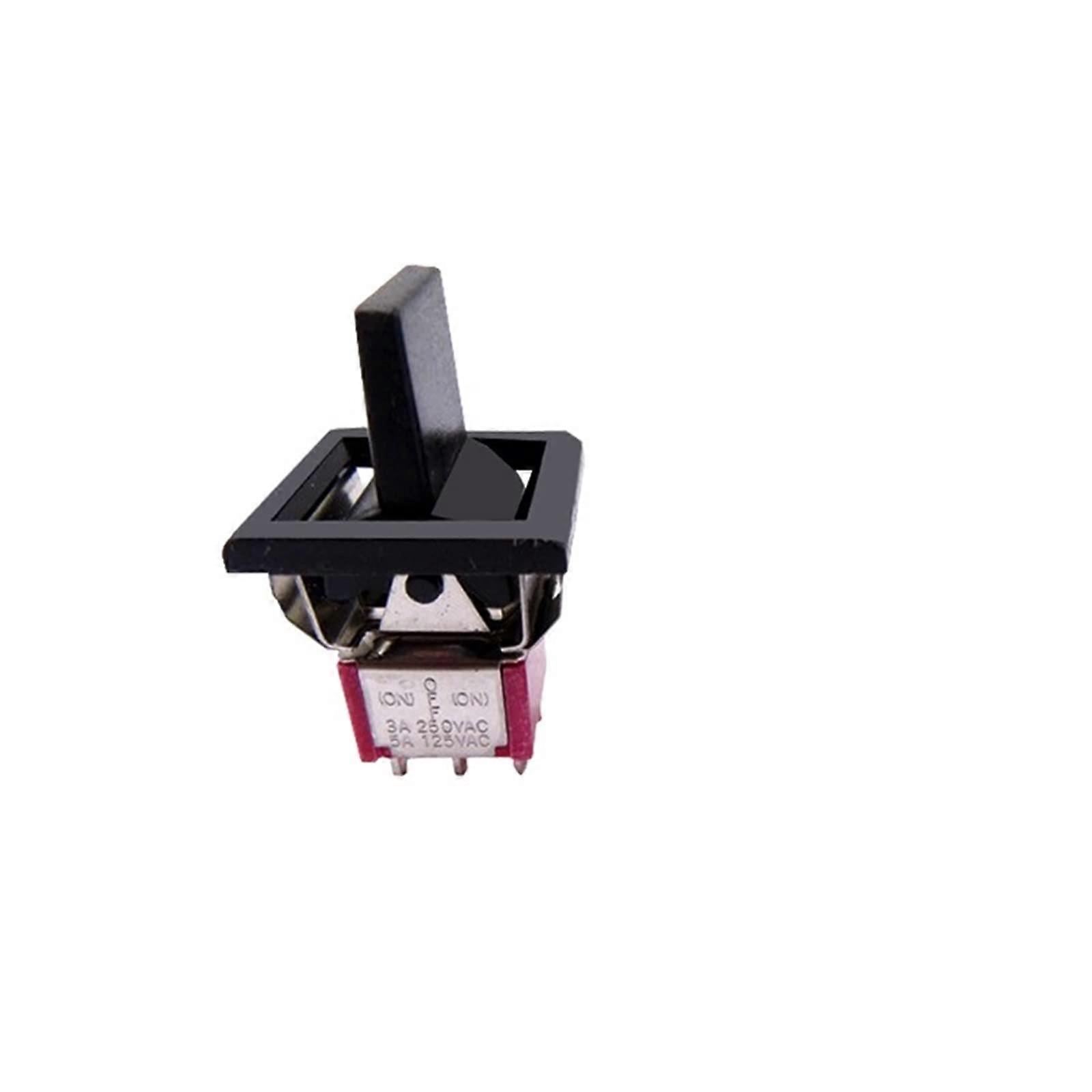 DPDT Toggle Switch Momentary 3 Position Mini 6 Pin Compact Electrical Double Pole