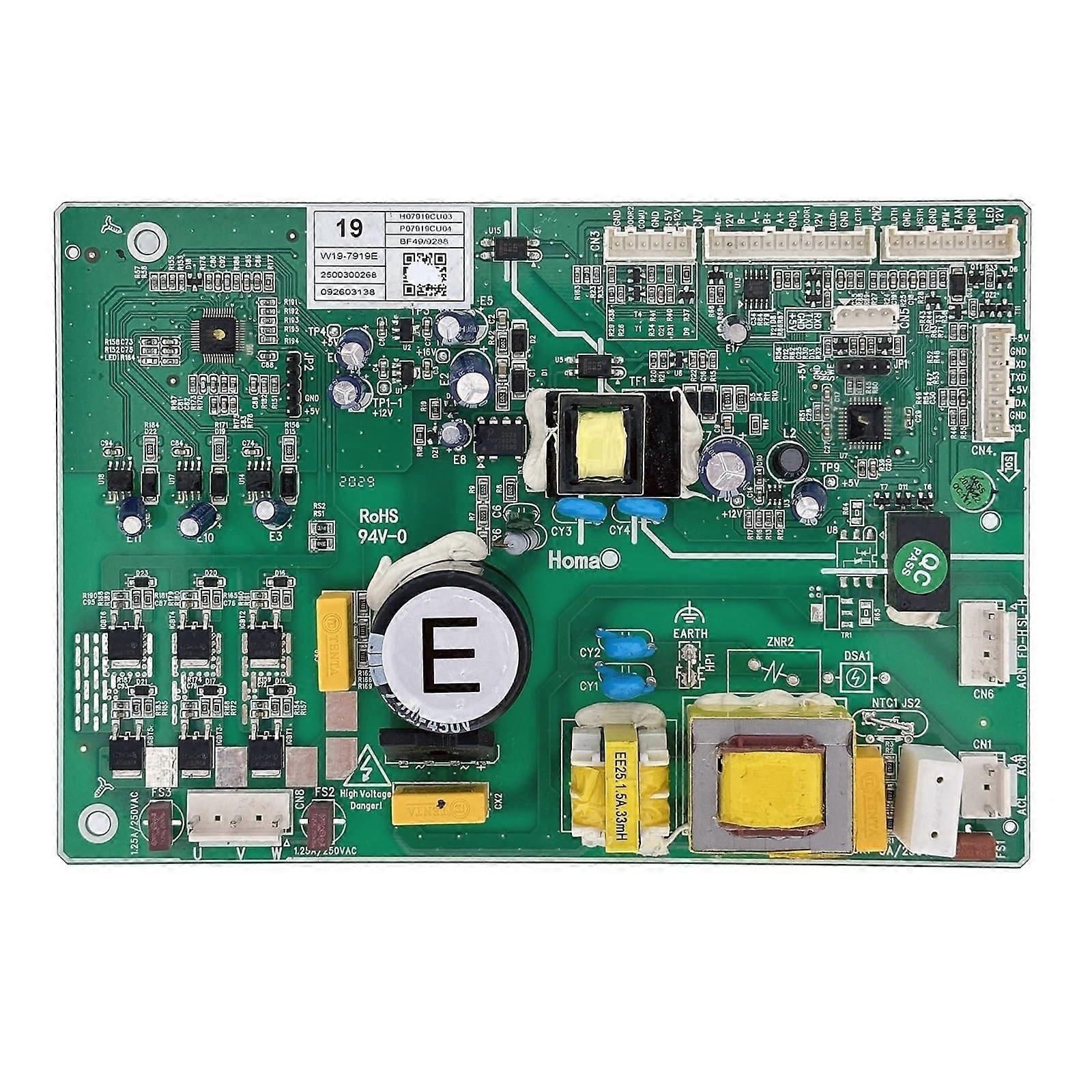 Main Control Board Replacement for BEKO GNO4331XPN Refrigerator with Precise Temperature Control