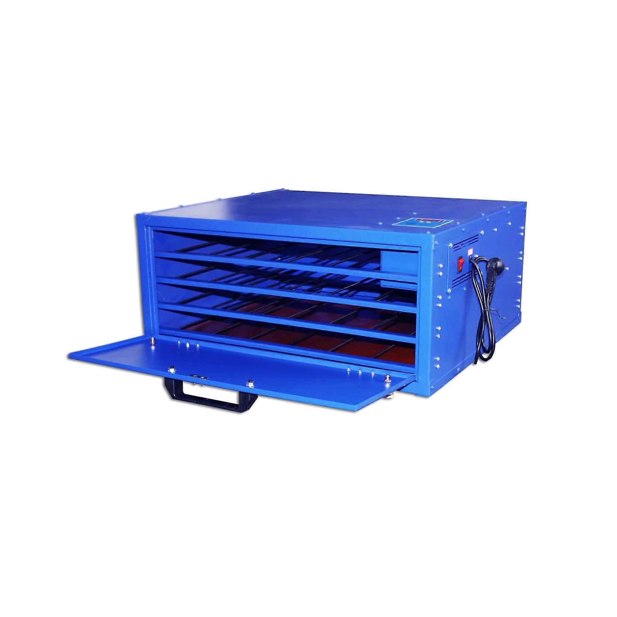 4 Layer Screen Printing Drying Cabinet 21x25 Inch with Temperature Control 110V 800W