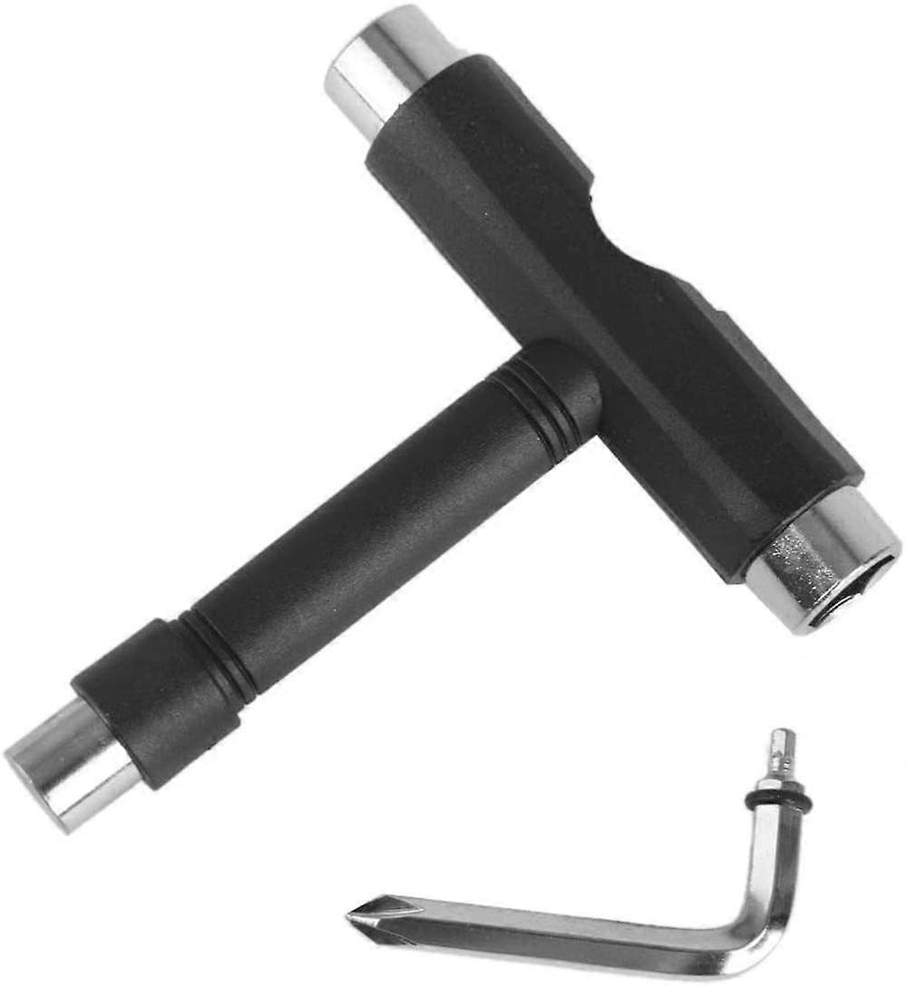 Skateboard T Tool MultiFunction Hexagonal T Wrench for Roller Skates Durable Construction