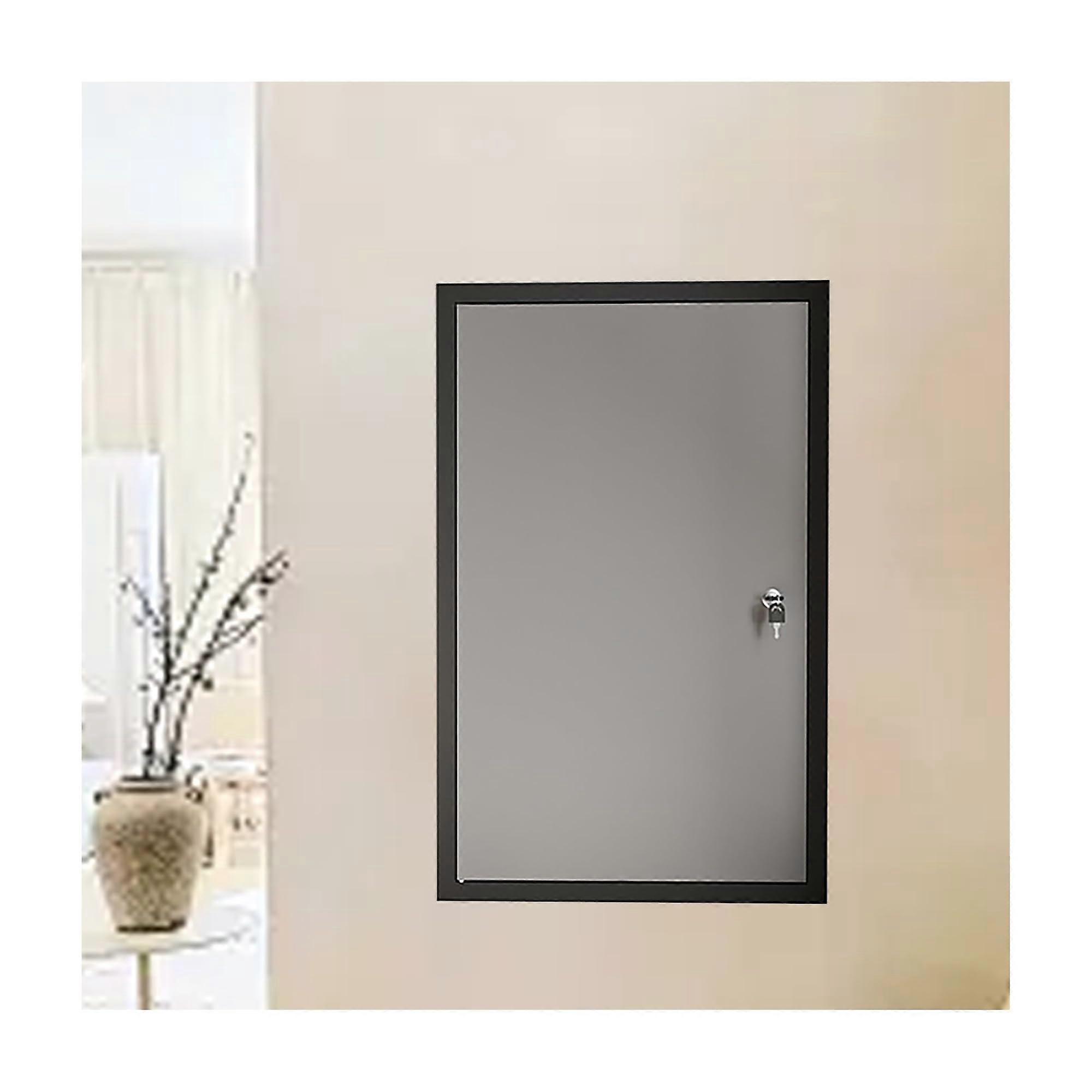 20x25 Inch Aluminum HVAC Access Panel, Flush Mount Lockable Wall and Ceiling Door, Gray Finish