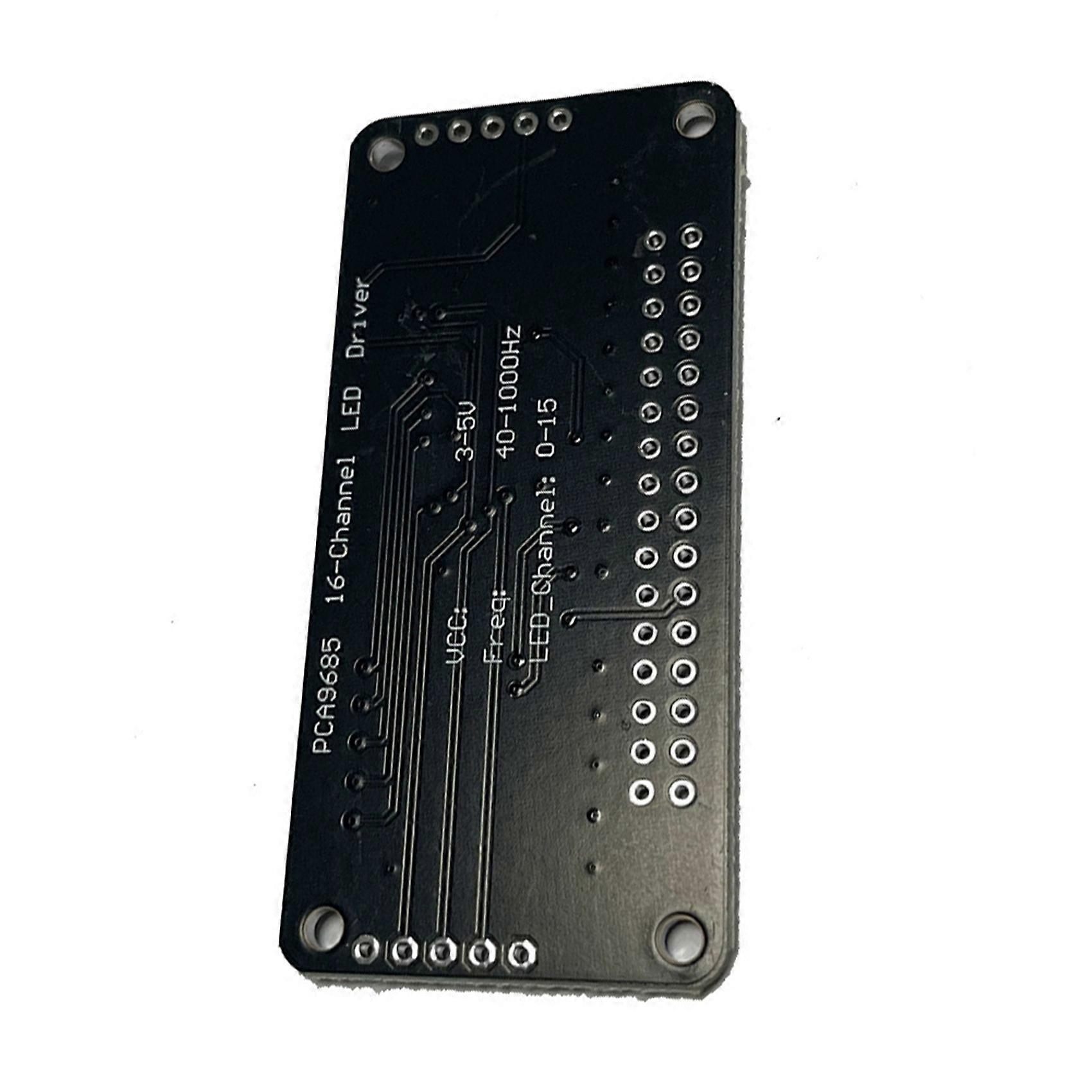 2X PCA9685 Module MCU Driven 16-Bit LED Driver Solution Development Verification Board 16-Bit PWM Module