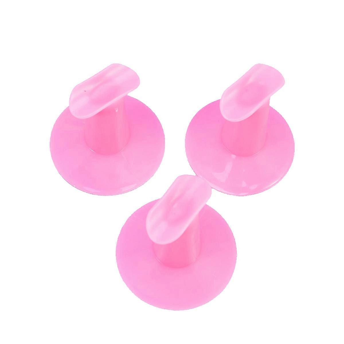 Nail Rest Hard Plastic Stand Support for 3Pcs Manicure