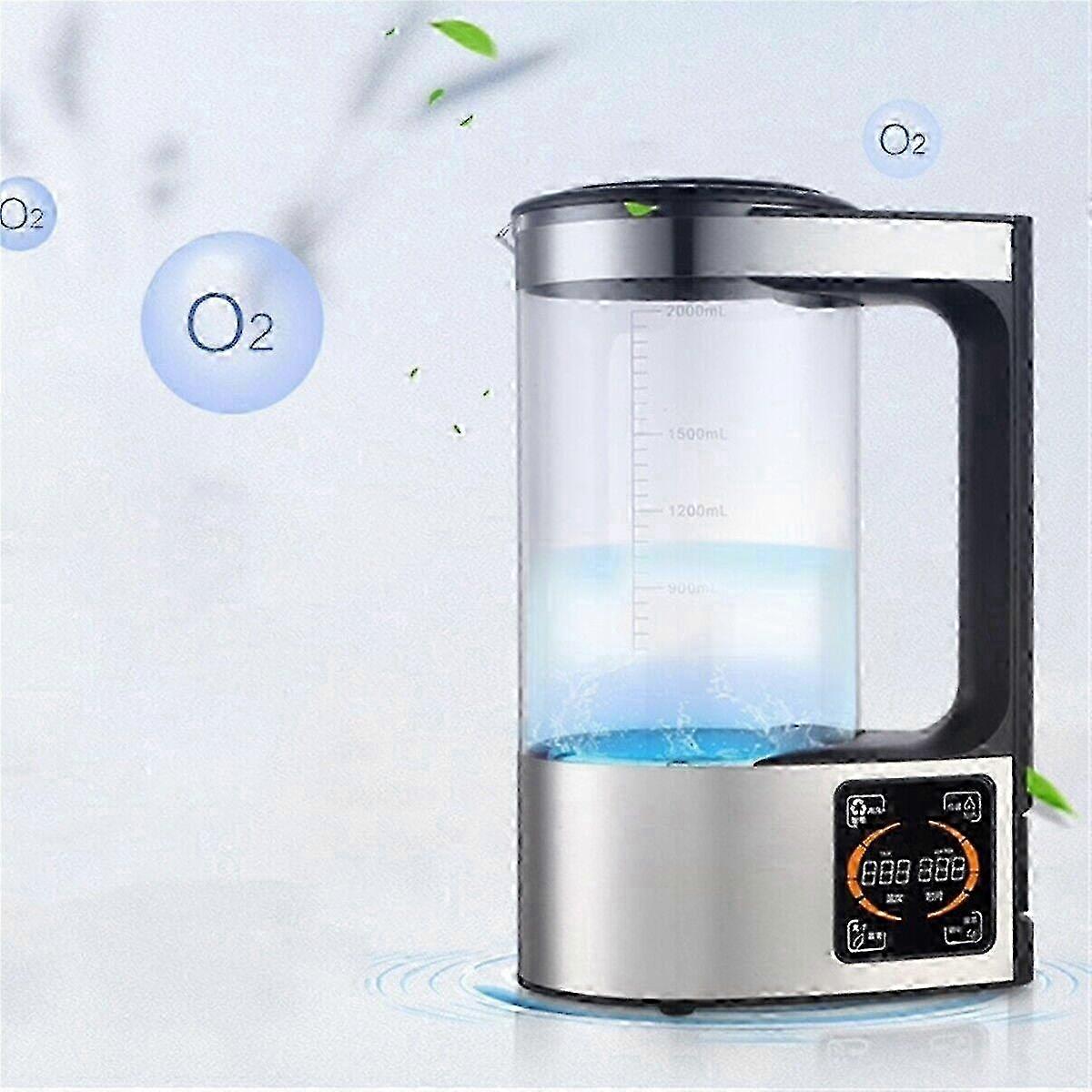2025 Electric Hydrogen Water Generator 2000mL 0.8-1.2ppm Deep Hydration Detox