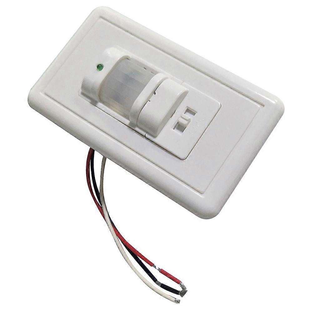 Indoor Motion Light Wall Flush Mounted Sensor With Infrared Detection Automatic On Off Function For Garage Washroom 1Pack