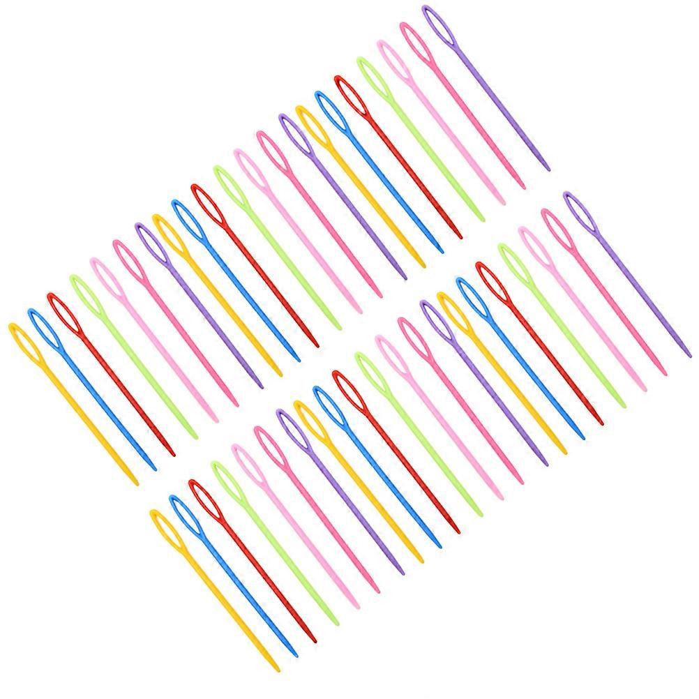 Knitting Needle Set Hand Sewing Needles DIY Projects 1000Pcs Assorted Color Smooth Handle