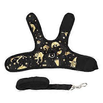 Rabbit Harness Leash Set for Small Pets with Breathable Vest and Strap