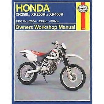 Honda XR250L, XR250R & XR400R (Haynes-Kfz-Reparatur-Handbücher)
