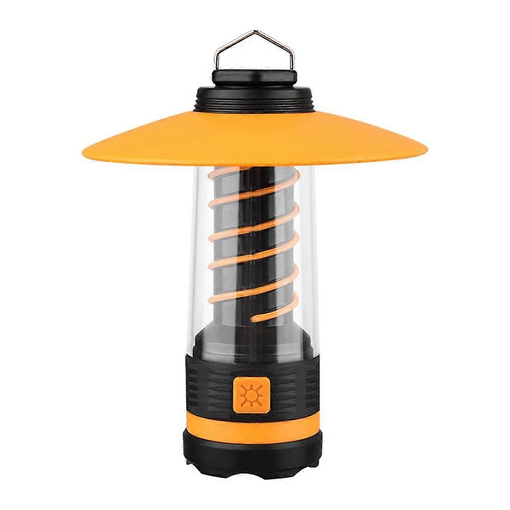 Rechargeable Foldable LED Camping Light with Adjustable Brightness for Outdoor and Work