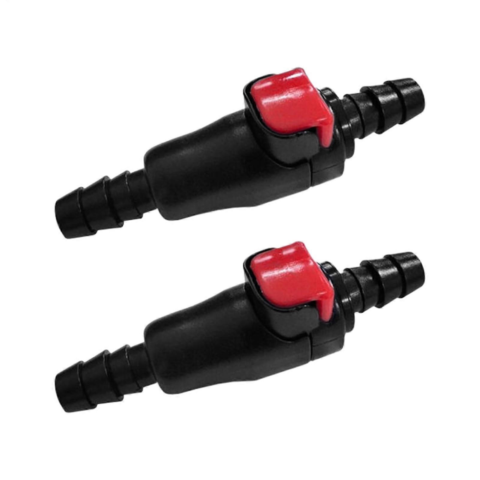 Hydration Bladder Connector Leakproof Quick Release Adapter for Hiking Camping Cycling 2 Pack